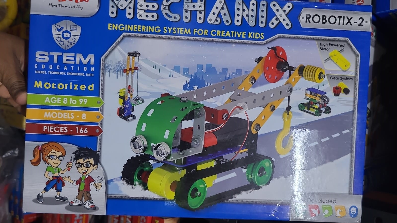 mechanix Kids Robotics Engineering & Construction Toy Blocks For Kids image 1