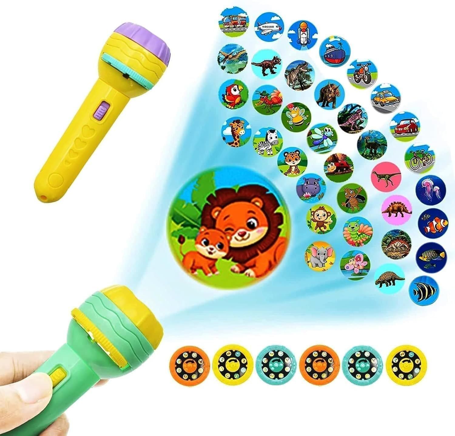 6 Slides &48 Patterns for Nighttime Learning & Entertainment mini projector-image-46
