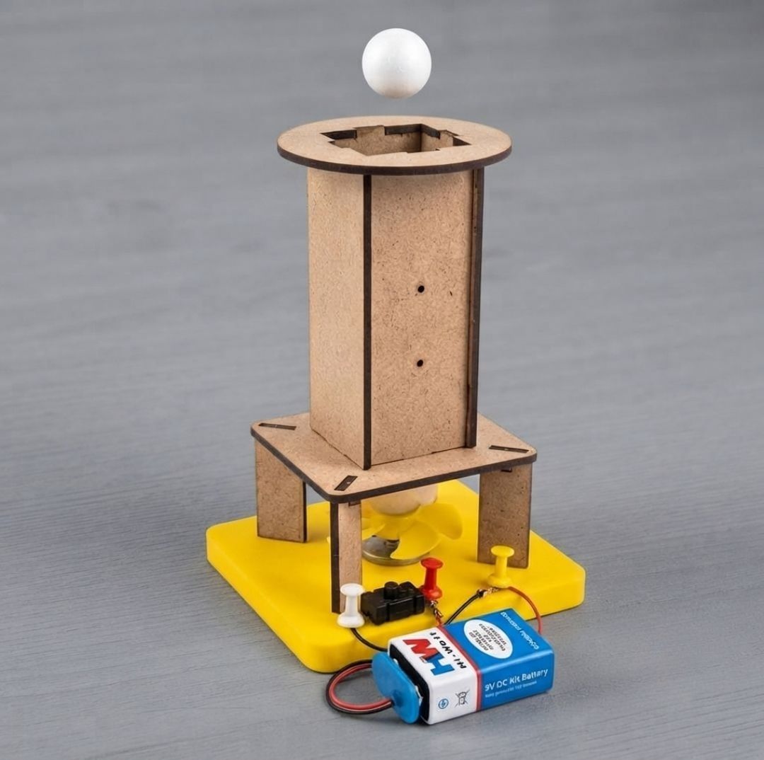 erhindia DIY Air Suspension Ball Learning Science Project Working Model STEM Kit-picture-10
