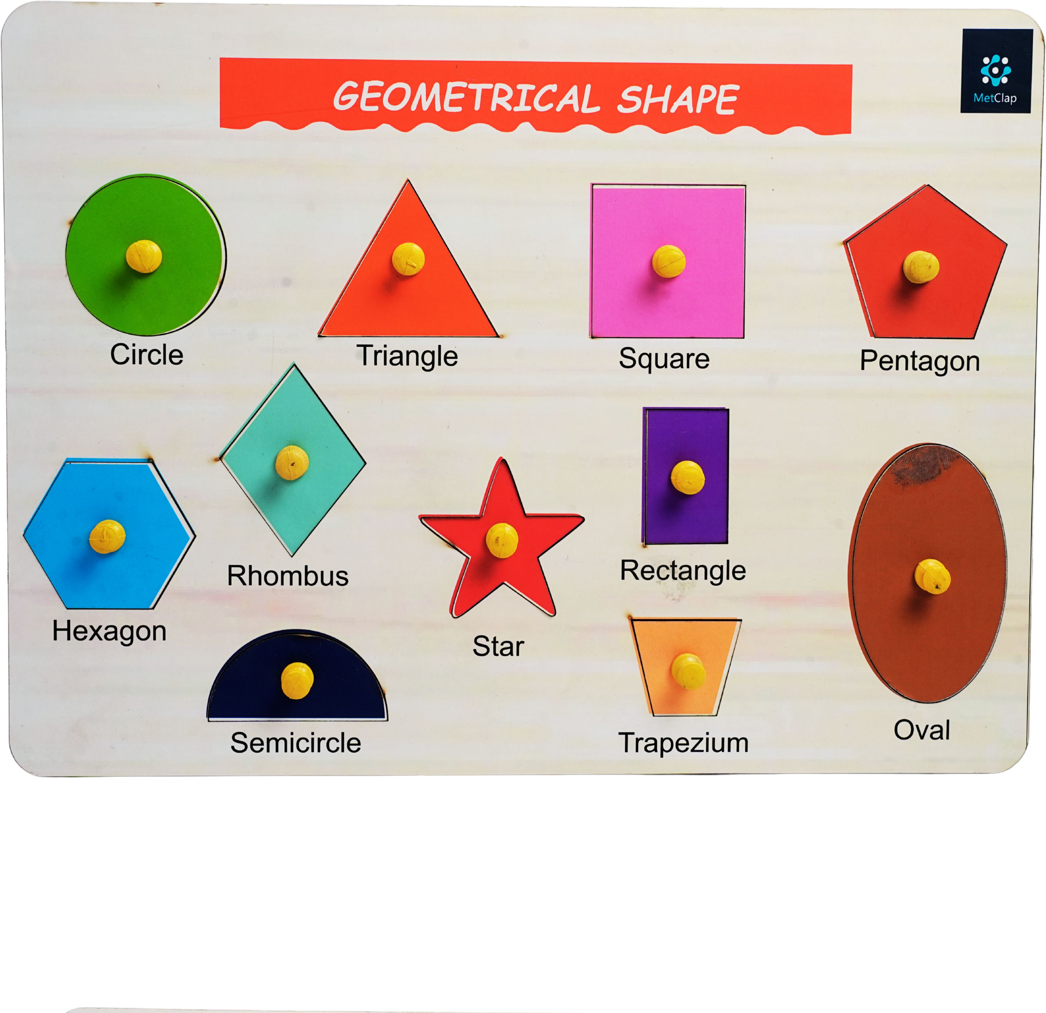 Geometrical Shapes Tray Puzzle – Educational Toy for Kids-image-40