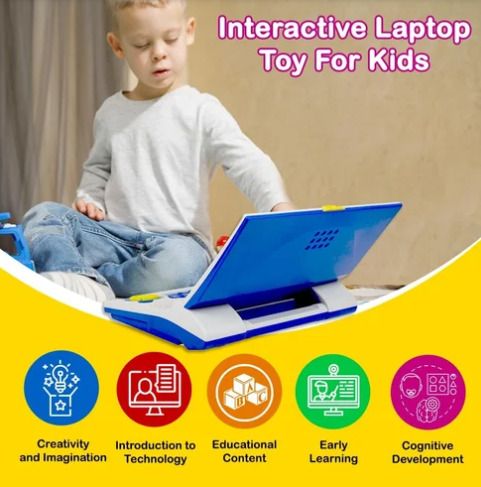 hornflow English Learner Laptop With Games For Kids Easel Learning Laptop For Kids-picture-31