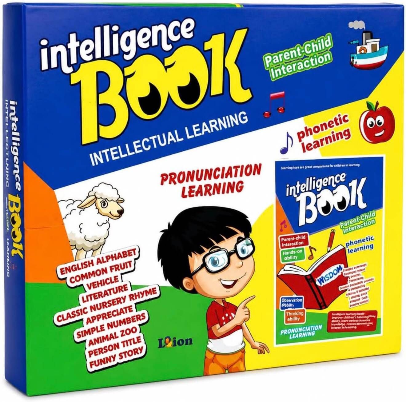 Musical Learning Study Book Learning Toys for 3 years old Kids (Multicolor)-image-15