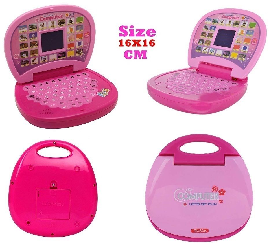 gobaby Convenient Laptop for Learning Alphabet and Numbers with LED Display for Child-picture-38