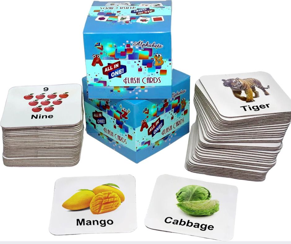 All in One Flash Cards Book for Kids Toys-image-8