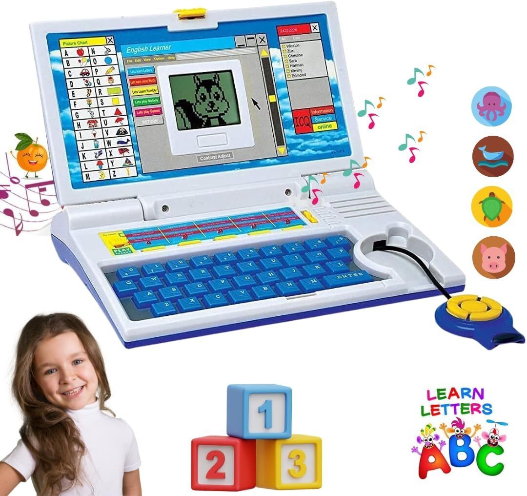 Kids Educational Laptop Toy with Music & Learning Activities-image-37