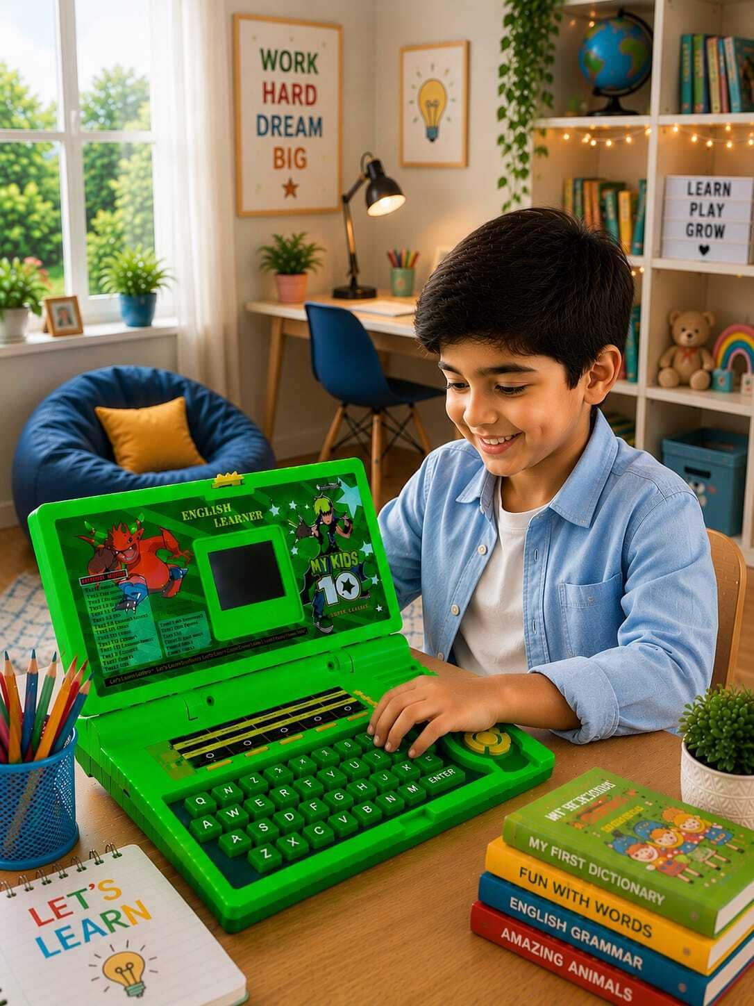 intelligent 20 Fun Activity Learning(IND*95) Letter, Words, Games,-picture-12