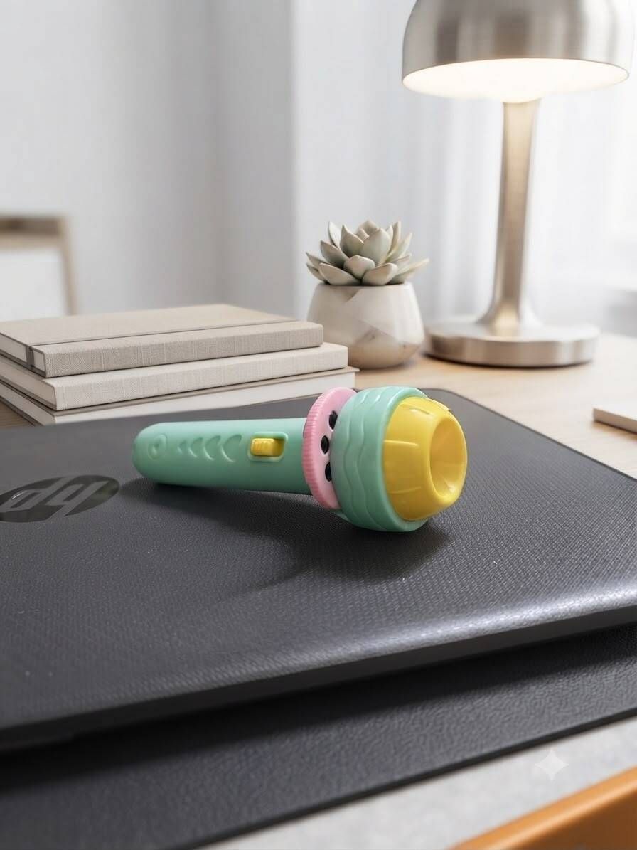 Kids Projection Flashlight Toy with 24 Cartoon Image Slides-image-15