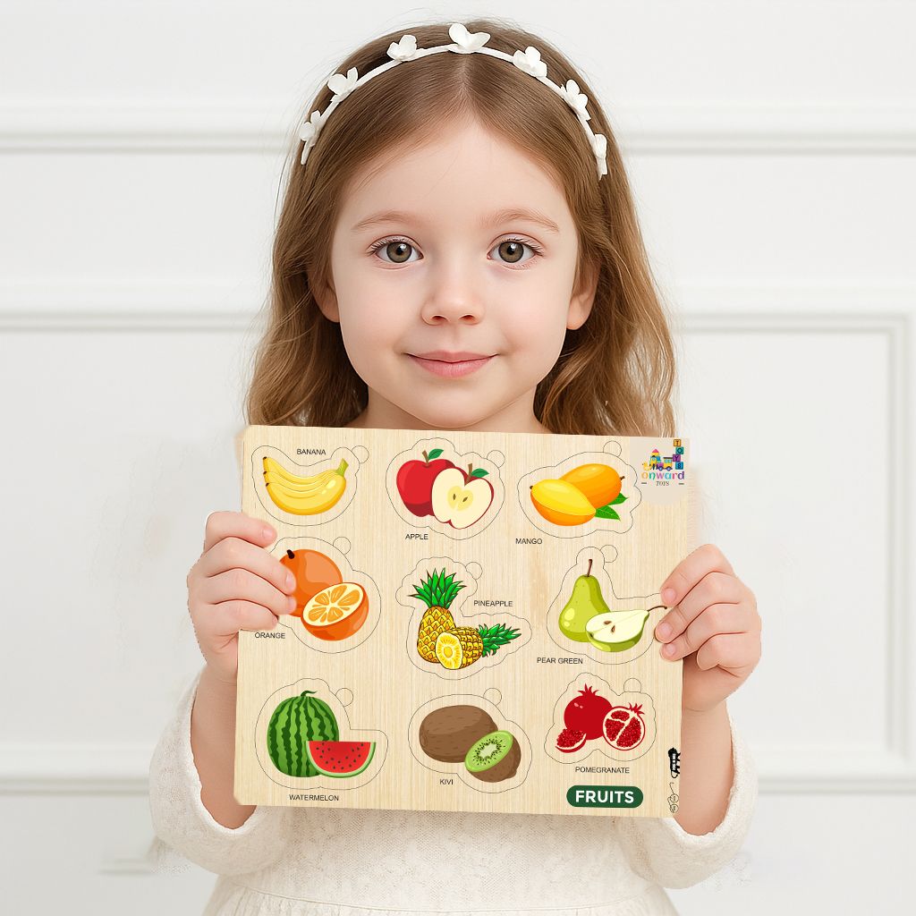 Learning & Educational wooden Fruit with best puzzle for kids-image-38