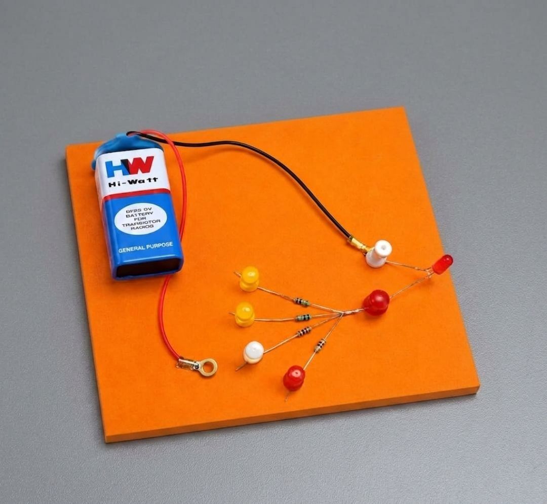 erhindia STEM Learning DIY Ohm’s Law Physics Working Model Science Project Kit-picture-27