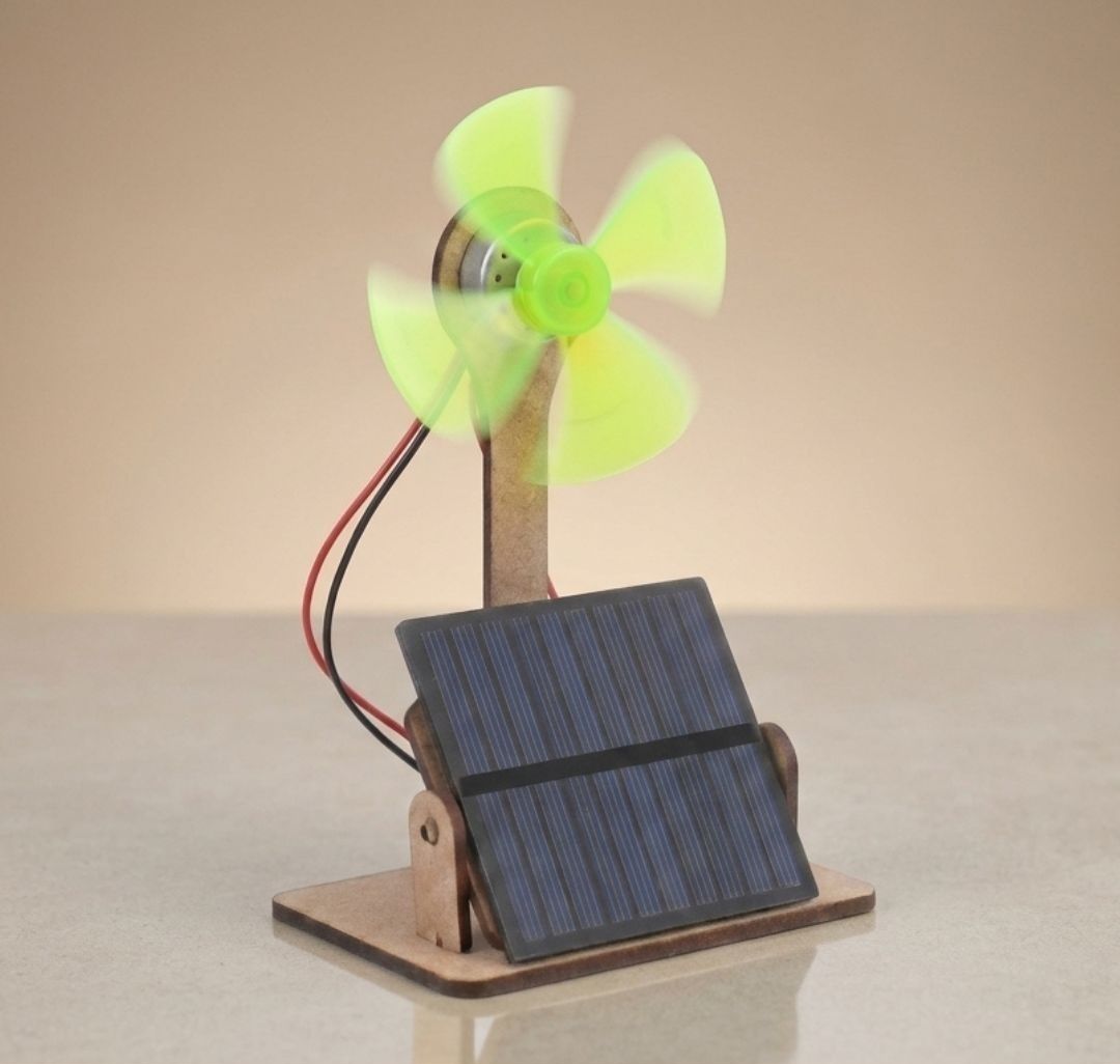 erhindia DIY Solar Powered Windmill Working Science Model STEM Kit for Students-picture-31