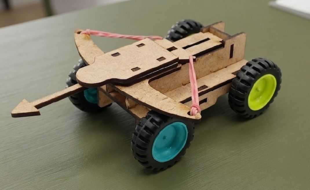erhindia DIY Arrow Catapult Siege Machine Working Model Science Project STEM Kit Kids-picture-47