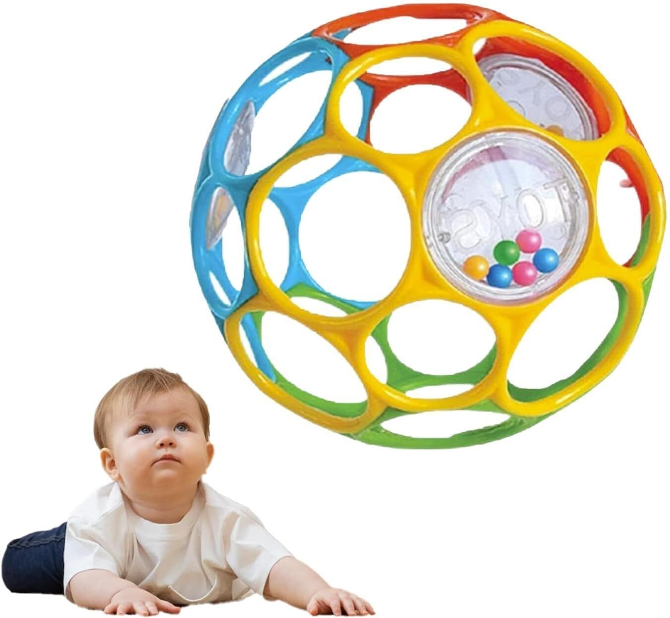 daonphari Baby Sensory Grip Ball with Bell – BPA-Free O-Ball Toy for Infants & Toddlers-picture-5