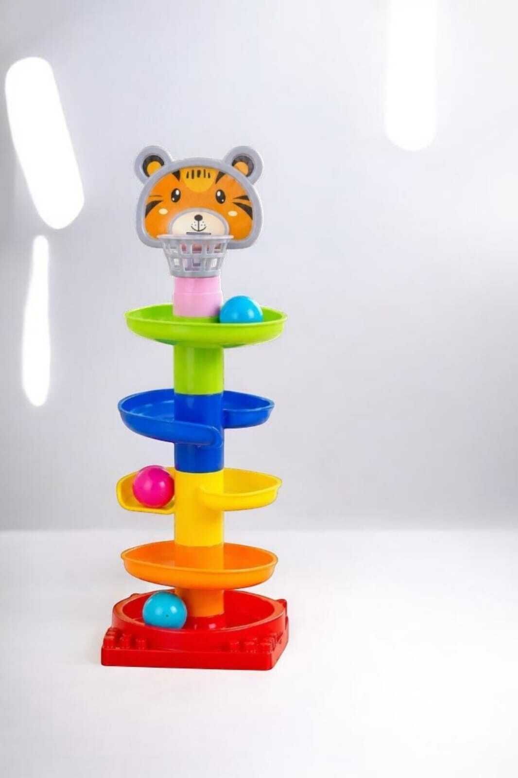 viaanplayland Educational Ball Run Tower | 4 Layer Indoor Toy for Toddlers-picture-41