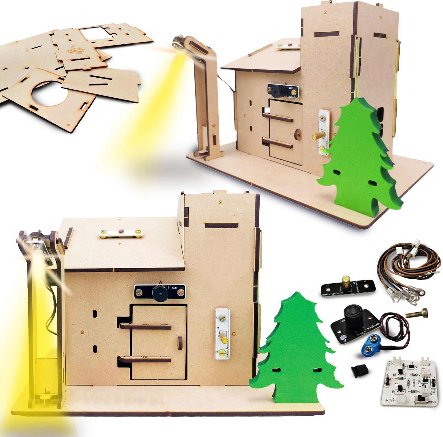 Home Automation Alpha Mega DIY STEM Educational Science Experiment Kit for Kids-image-9