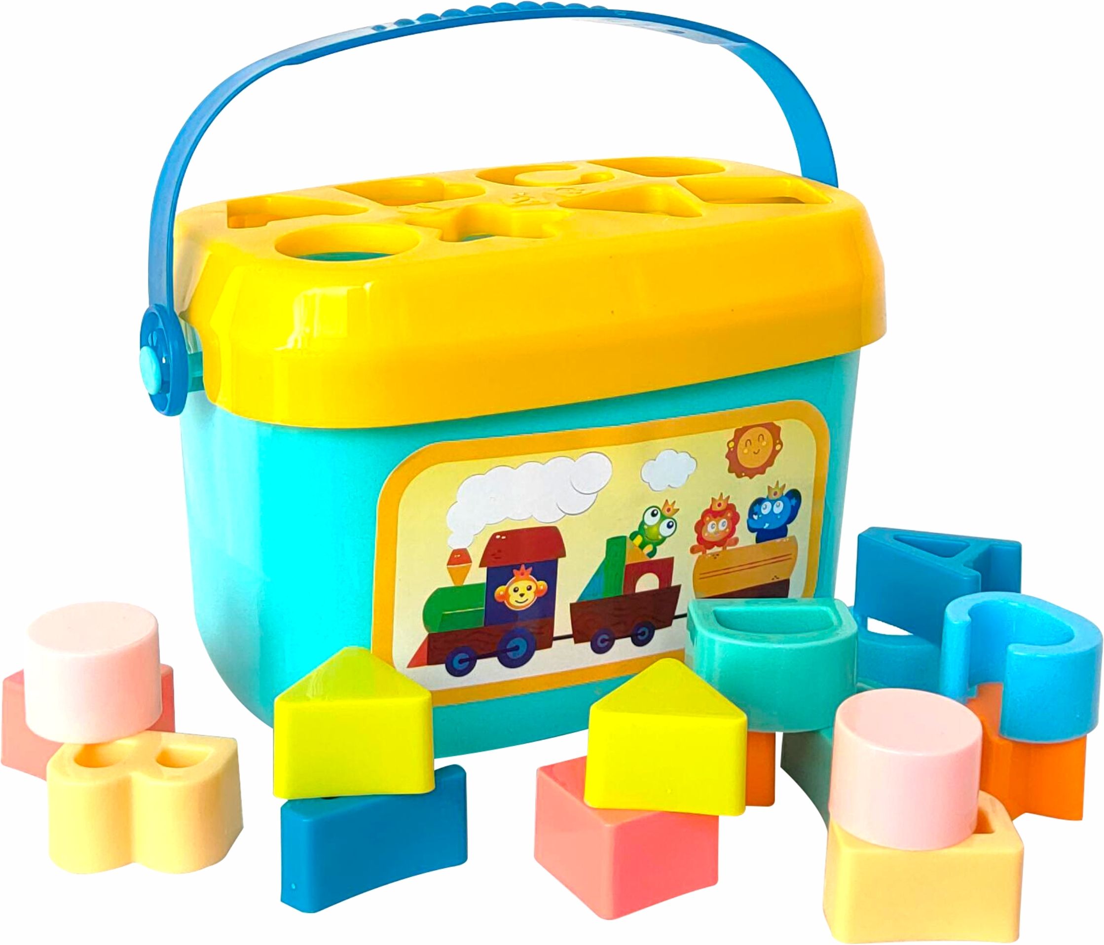 smartkids Abcd Geometric Shape Sorting & Stacking Toy For Toddlers-picture-24