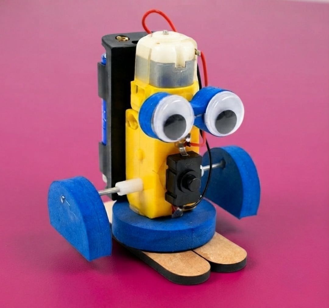erhindia DIY Robot Science Project STEM Working Model Motor Powered Educational Kit-picture-32