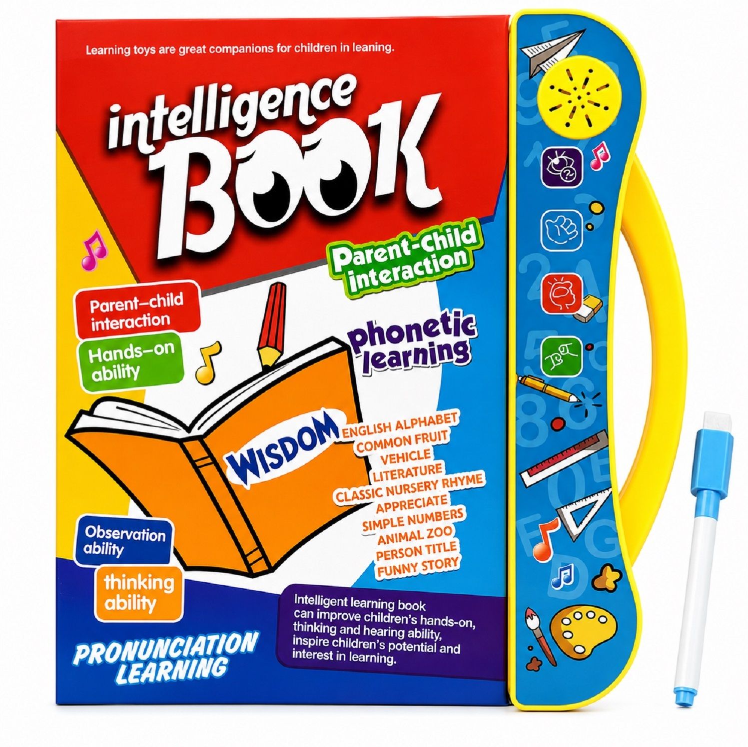 Interactive Talking Study Book for Kids | Phonic Learning Book with Sound Pen-image-14