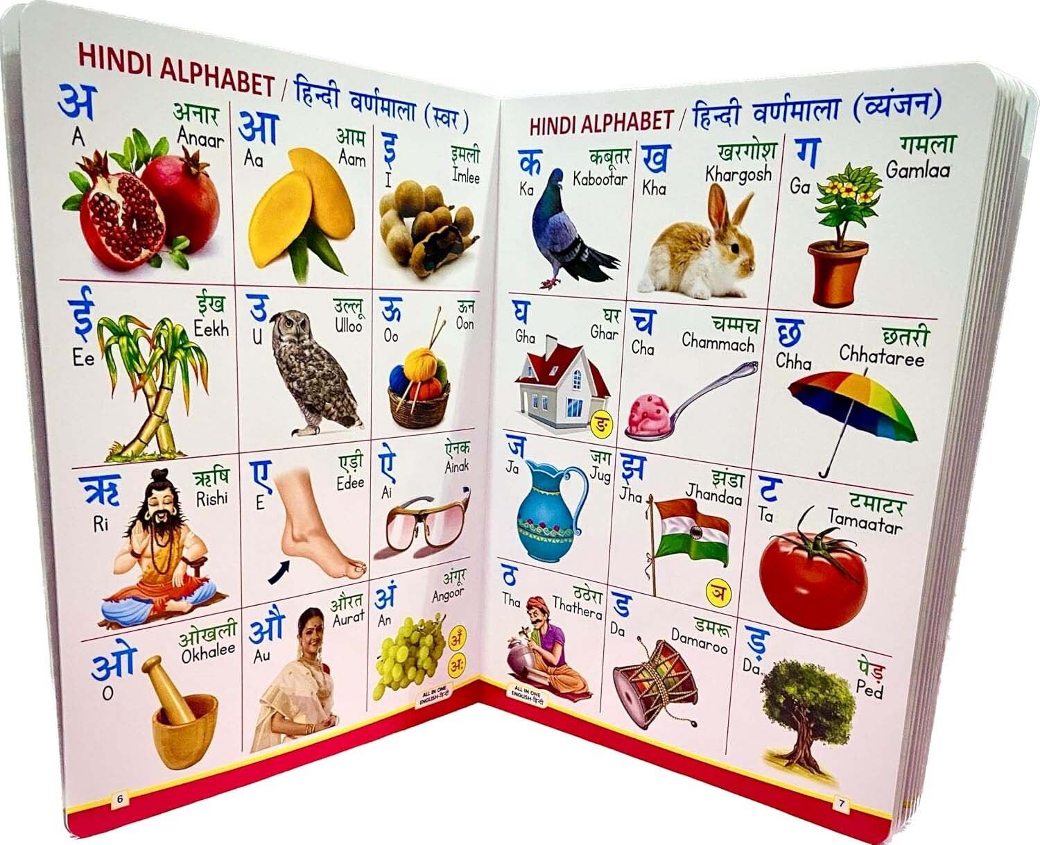 Board Book For Kids to Learn Alphabet, Numbers, Shapes and Colours-image-43