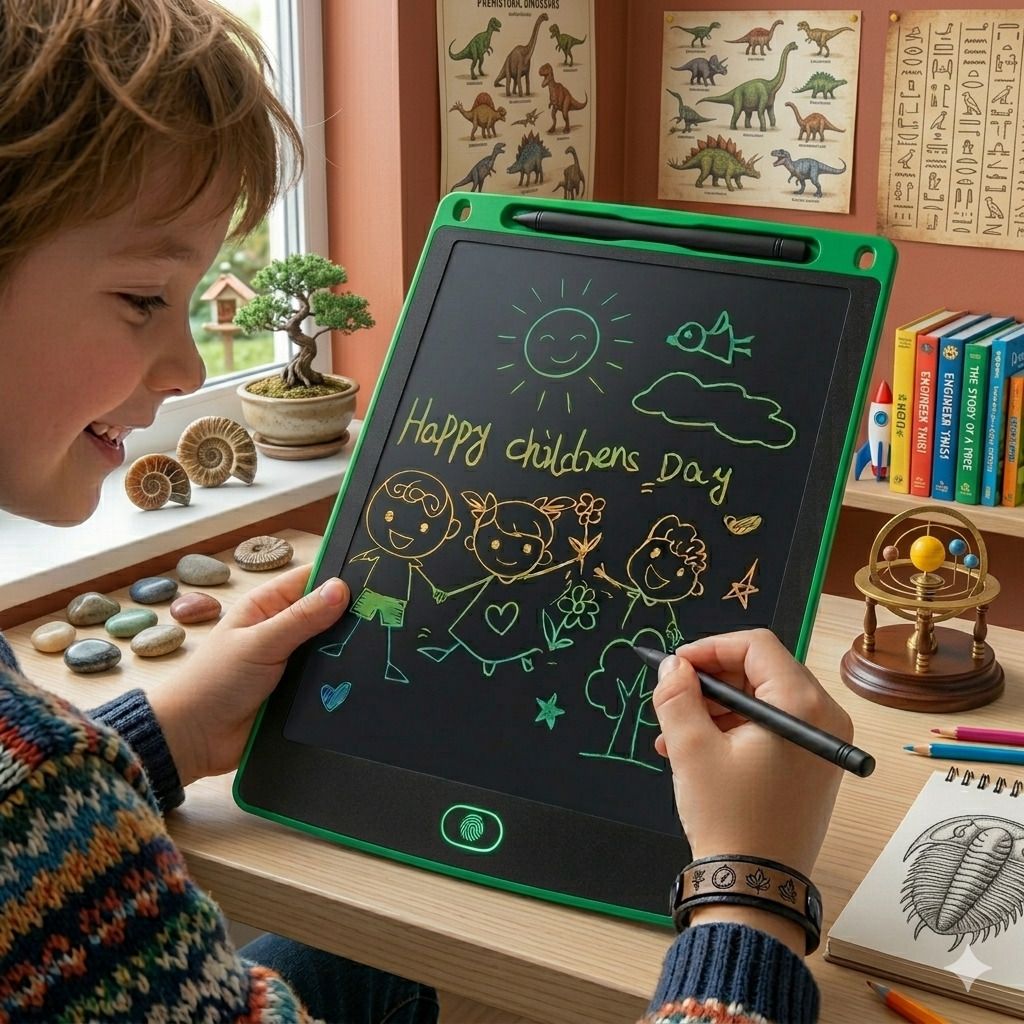 Kids 12inch lcd writing tablet Drawing slate pad-image-41