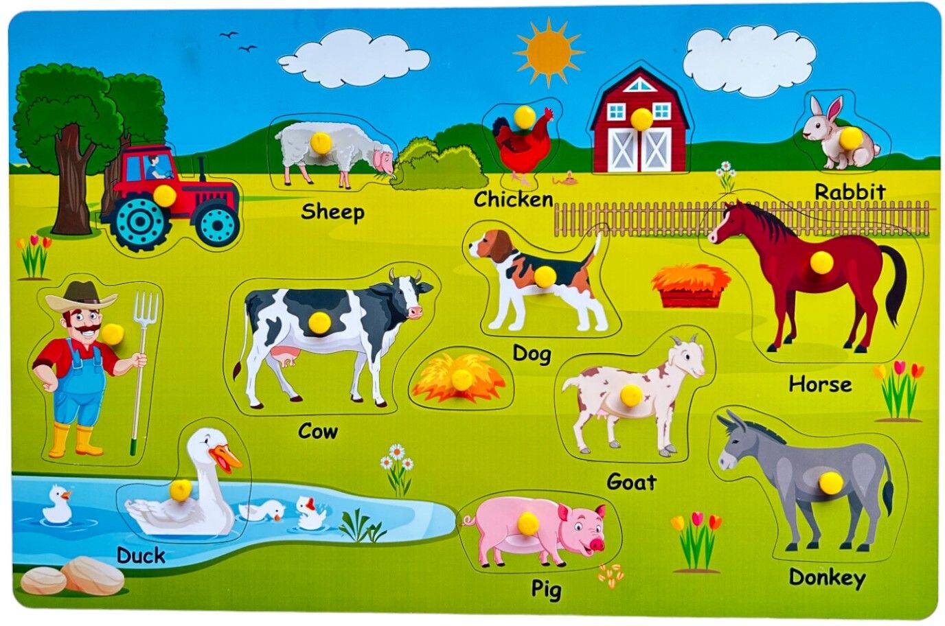 kiddiwinks Farm Peg Puzzle-picture-31