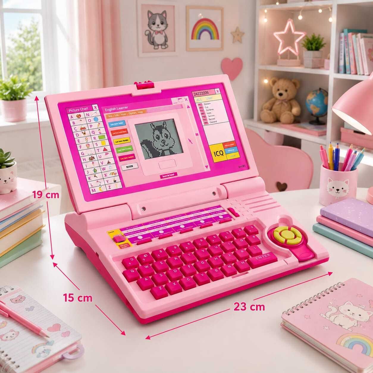 tiny tales Kids Laptop (IND*042)Toy for Kids Activities Play-picture-27