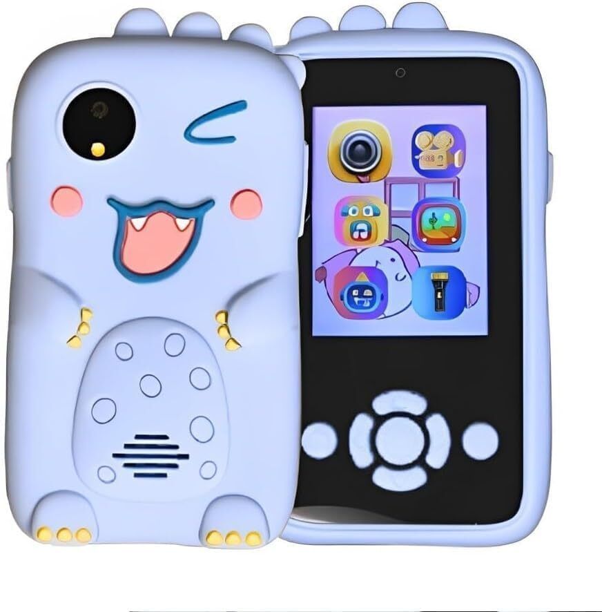 Kids Smartphone Toy with MP3 Music Player- Dual Camera for Selfies