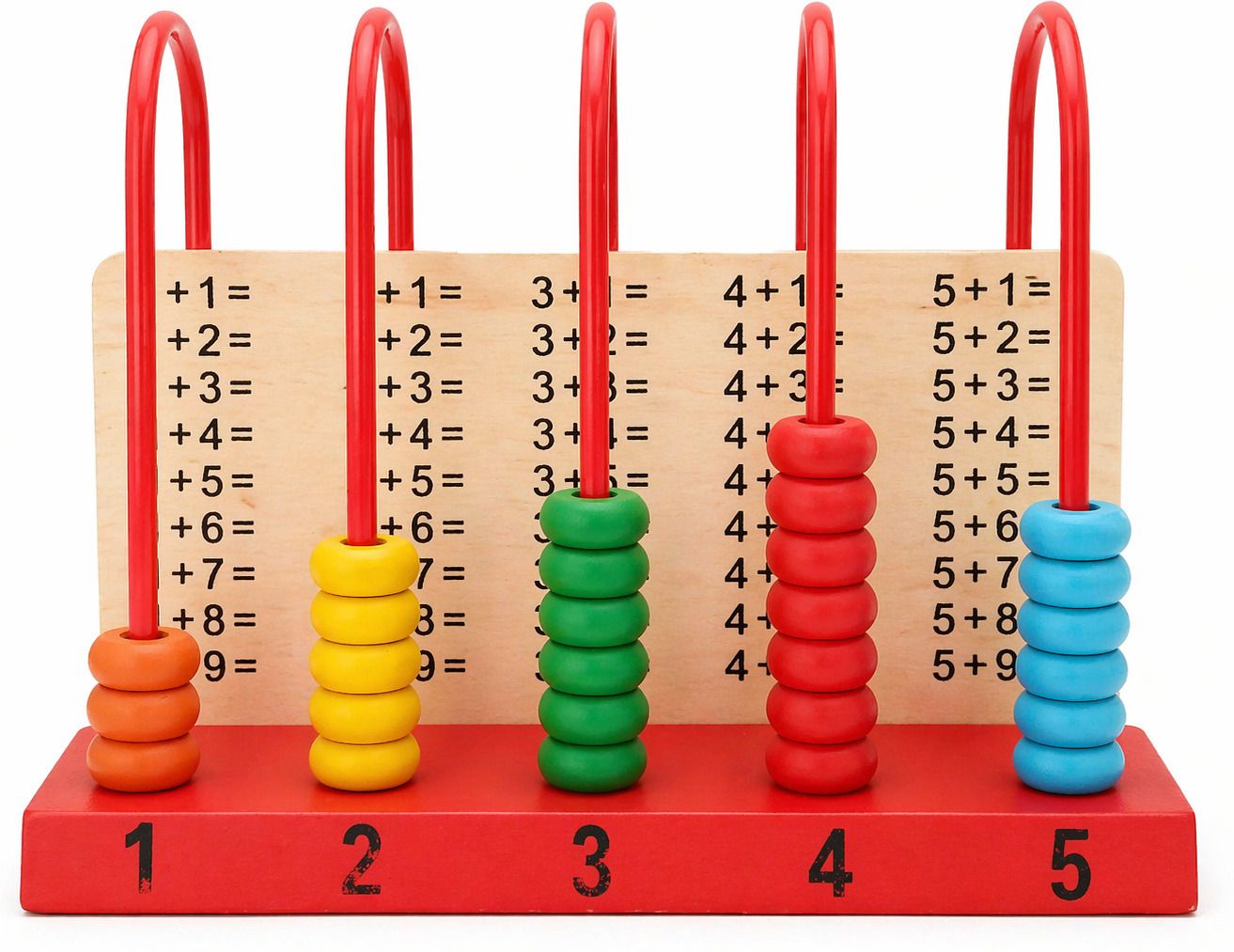 Wooden Abacus for Kids Double-Sided Counting Frame-image-7