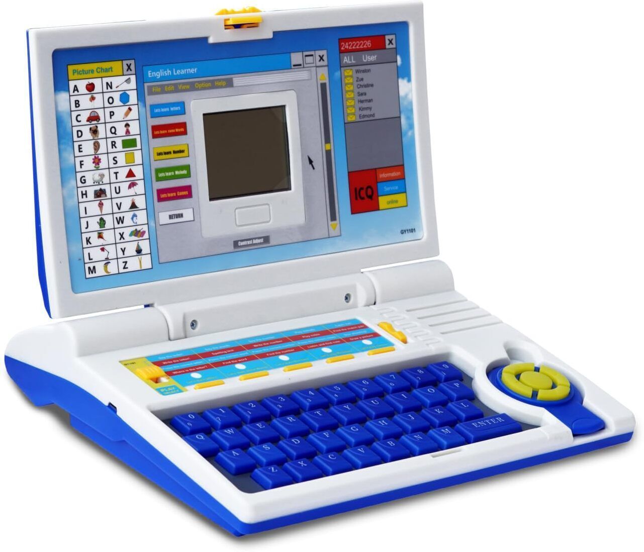 snish signature Educational Computer Laptop Toy for Kids with Mouse |Toys for 2 - 5 Years gifts-picture-34