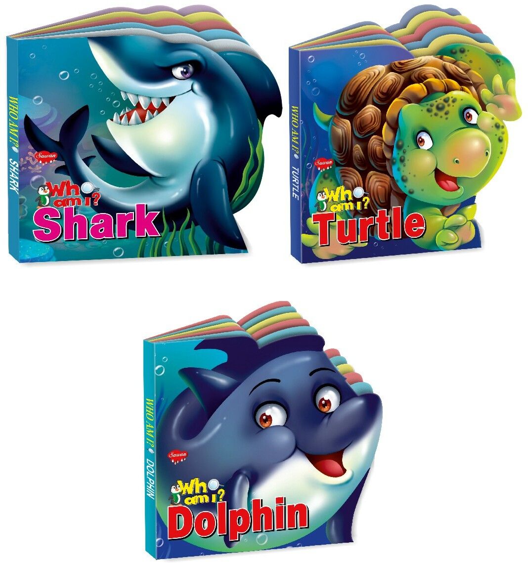Shark, Turtle And Dolphin | Set Of 3 Story Books-image-38