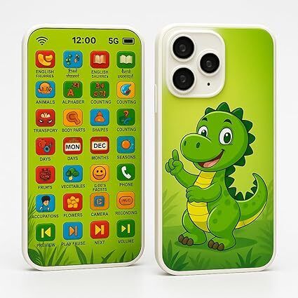 taabar Educational Phone for Kids Rechargeable 24 Modes Talking Baby Smart Toy-picture-15