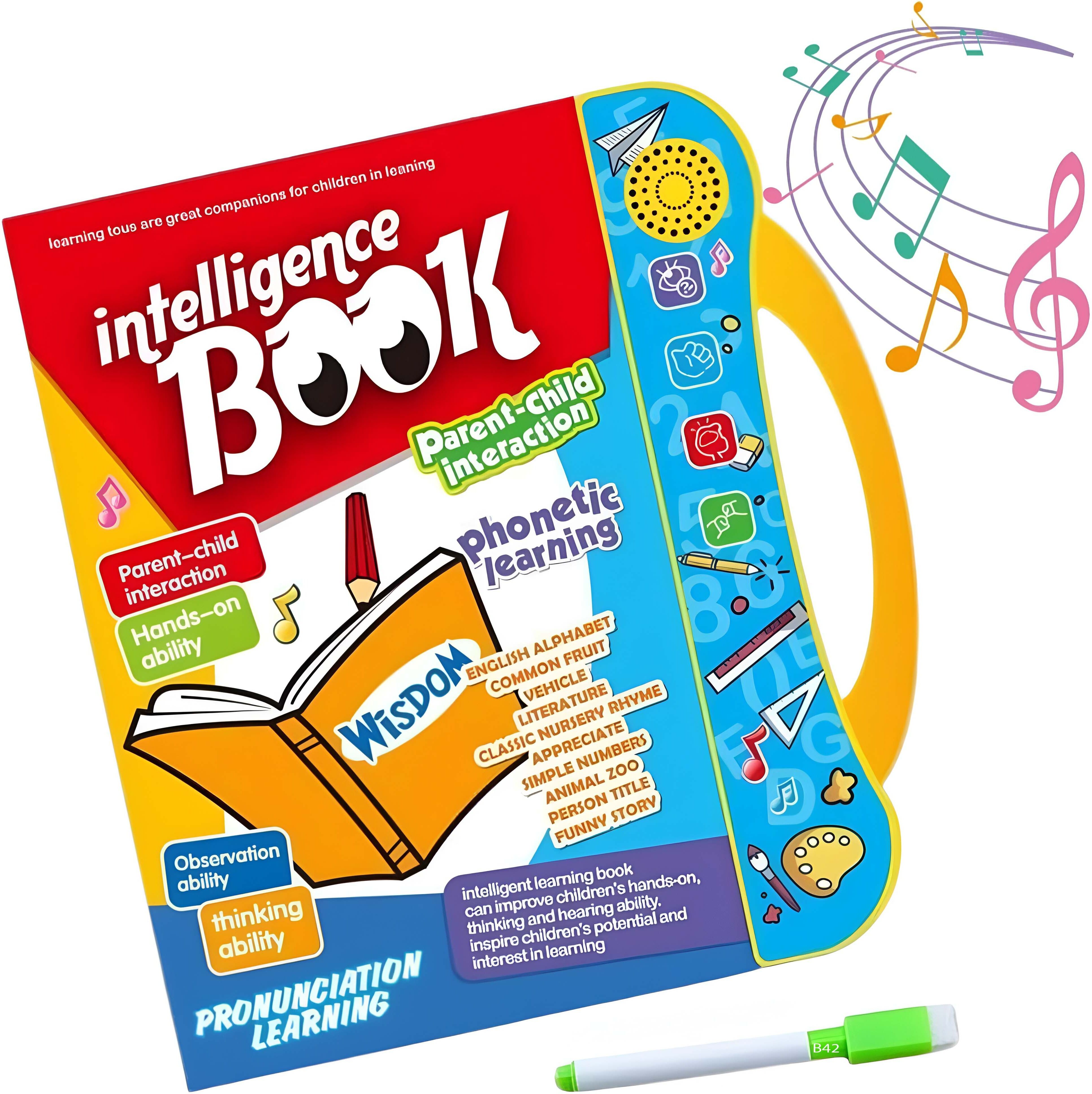 snm97 Intelligence Book for Kids–Touch & English Letters & Words Learning toys A_148-picture-24
