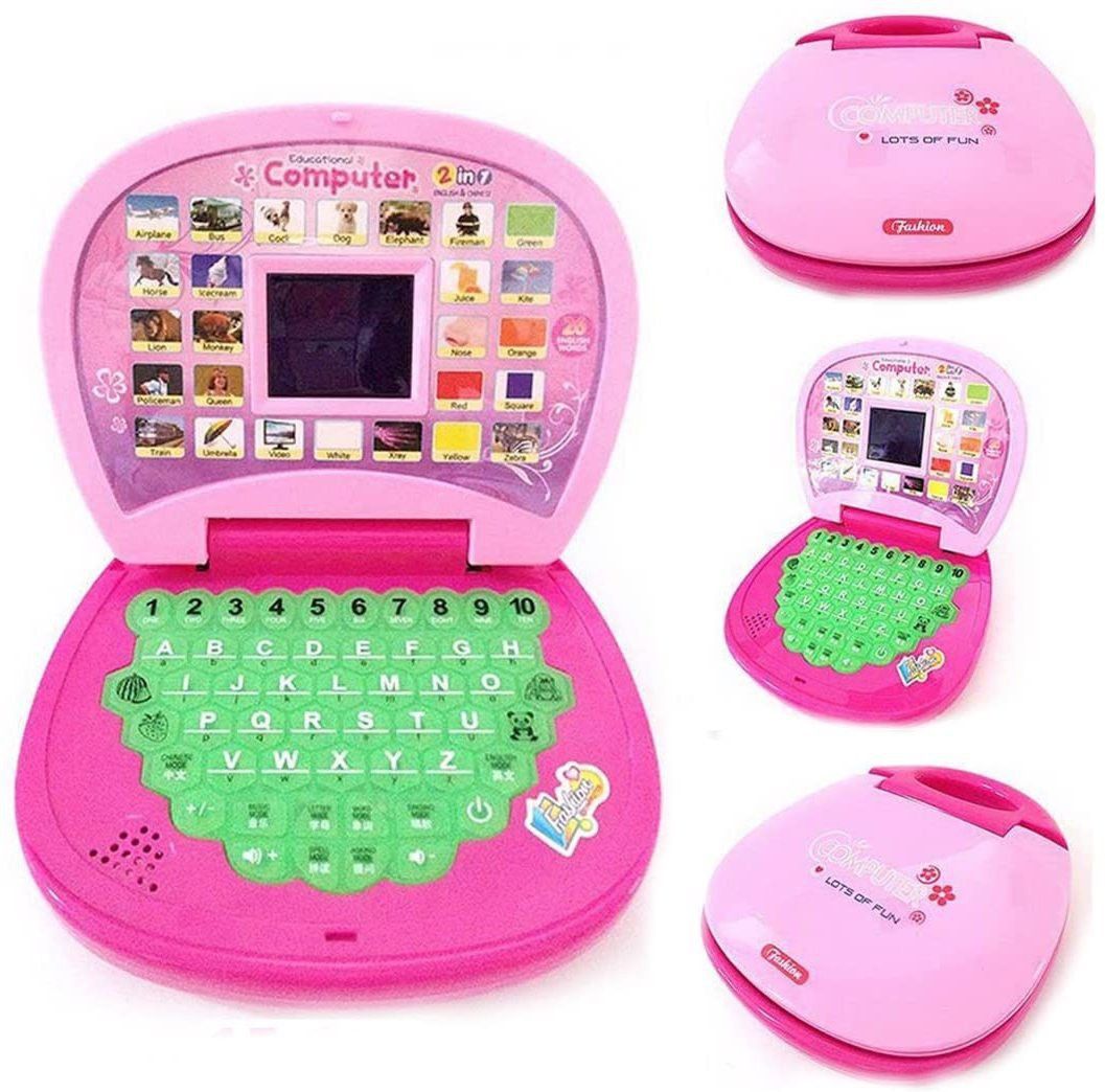 Educational Learning Kids Laptop, LED Display, with Music for kids-image-14