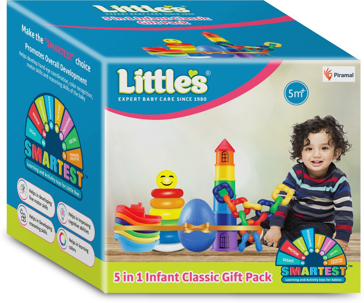 5 in 1 Infant Classic Gift Pack Activity & Learning Toys for Babies-image-25