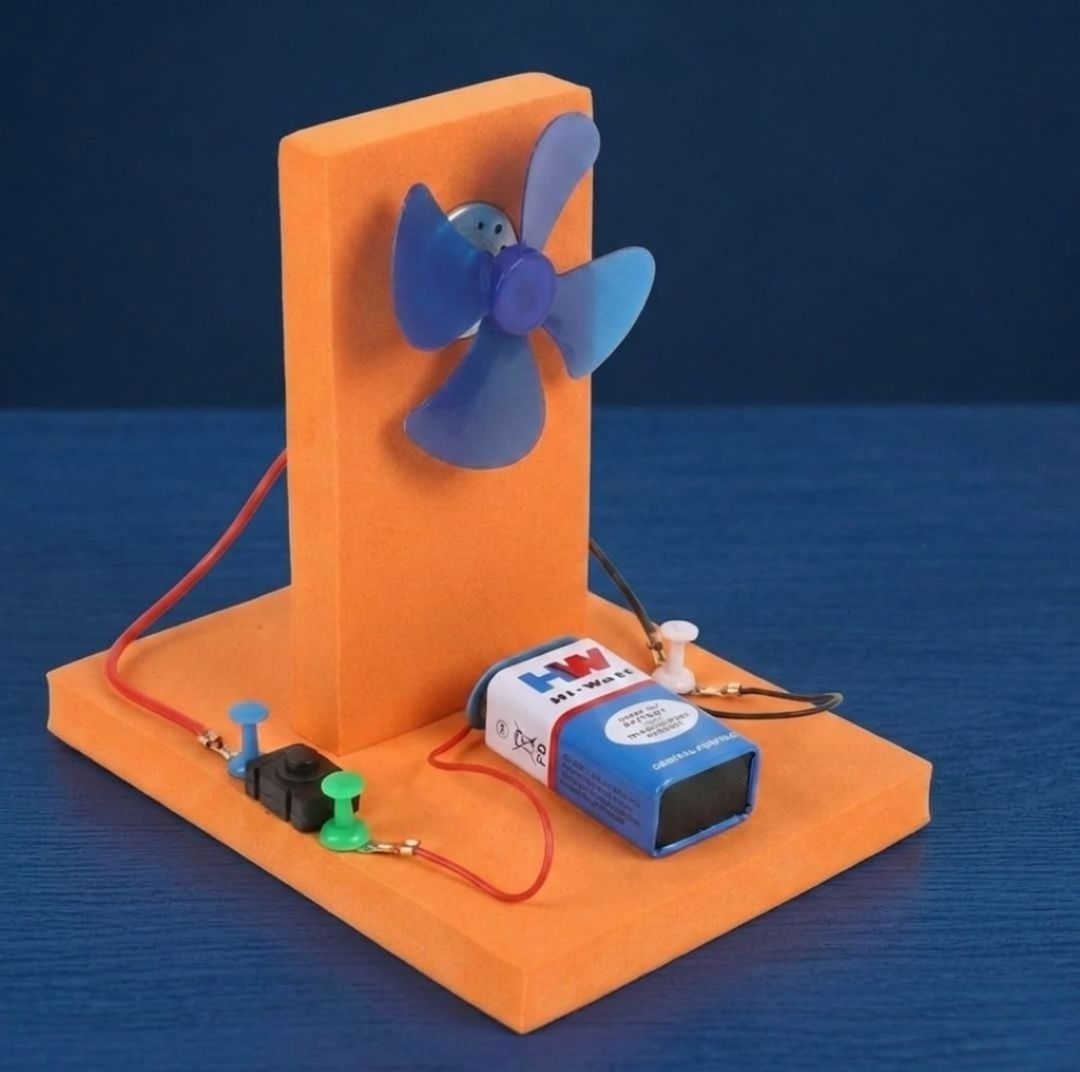 erhindia STEM Windmill Working Model DIY Science Project Kit for School Kids-picture-16