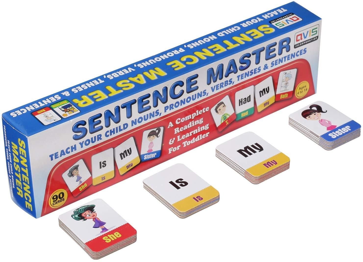 arniyavala Sentence Master Teach Your Child Nouns, Pronouns, Verbs, Tenses & Sentences-picture-12