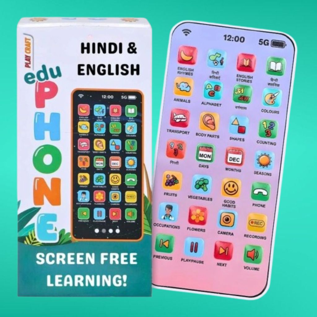 Interactive Preschool Educational Phone with Multiple Learning Categories-image-1
