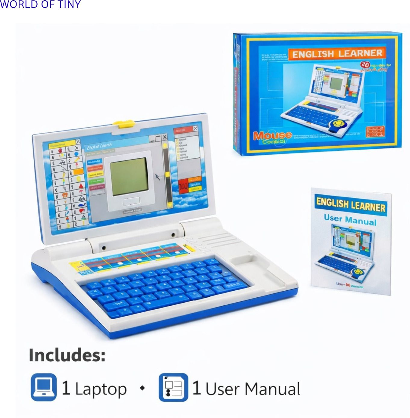 Interactive Kids Learning Computer with Keyboard and Mouse-image-20