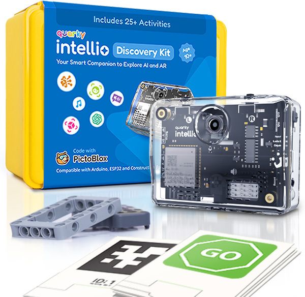Quarky Intellio Discovery Kit Edge AI Robotics Kit |Learn Coding-image-29