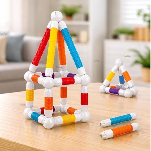 veryke Flexible Magnetic Telescopic Sticks Building Blocks for Kids 26 PCS-picture-22