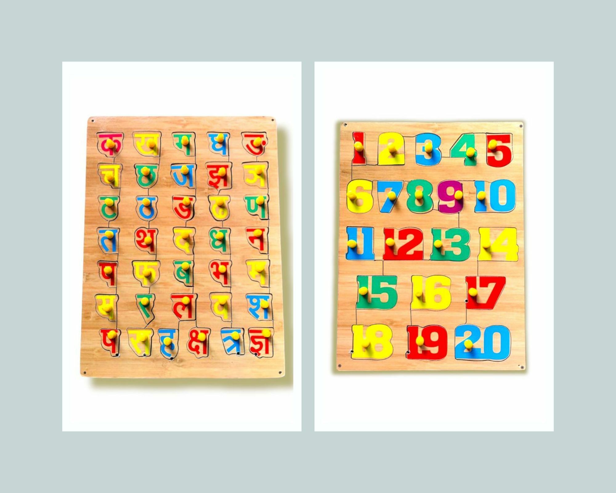 vsindia Combo of Hindi Varanmaala with Numeric 123 to 20 Puzzle for kids.-picture-14