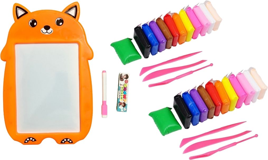 toybeex kids writing board & Colorful Soft Clay, toys for kids-picture-24