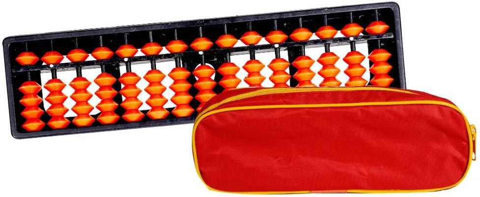 Abacus math learning Kit for kids Red With Pouch-image-31