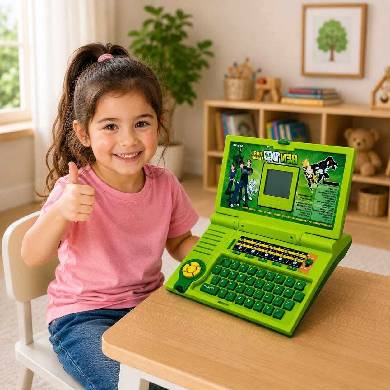 intelligent Educational Laptop Computer(IND*08576) Toy for Kids-picture-18