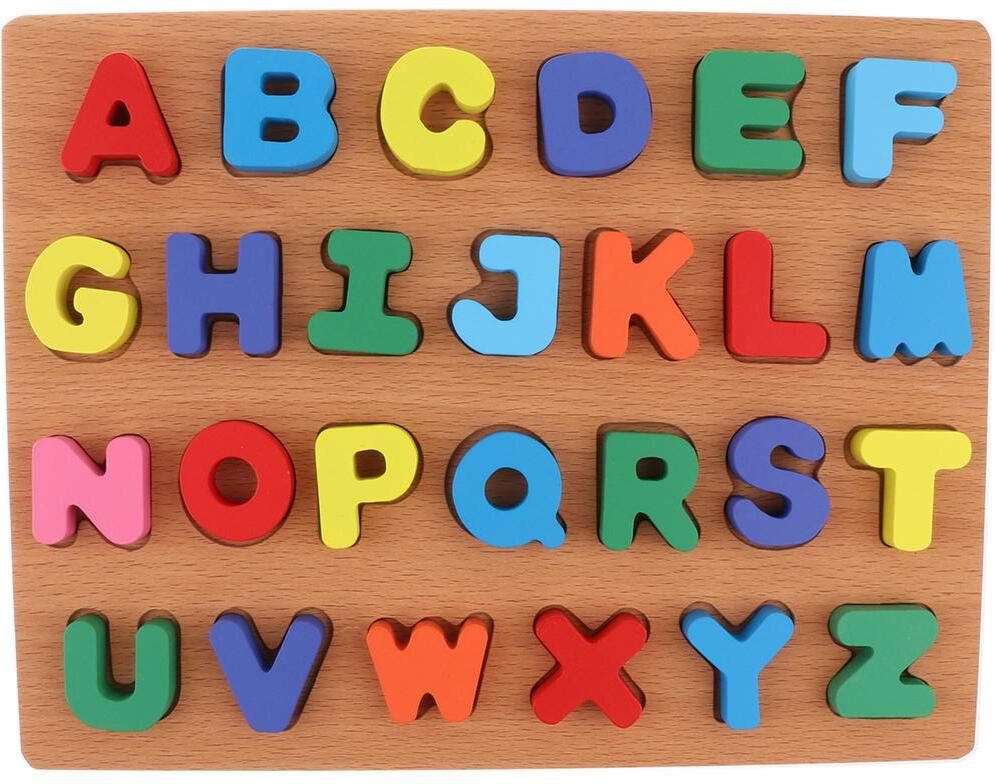 Wooden Capital Alphabet for Kids with solid Wooden alphabet| Capital alphabets-image-2