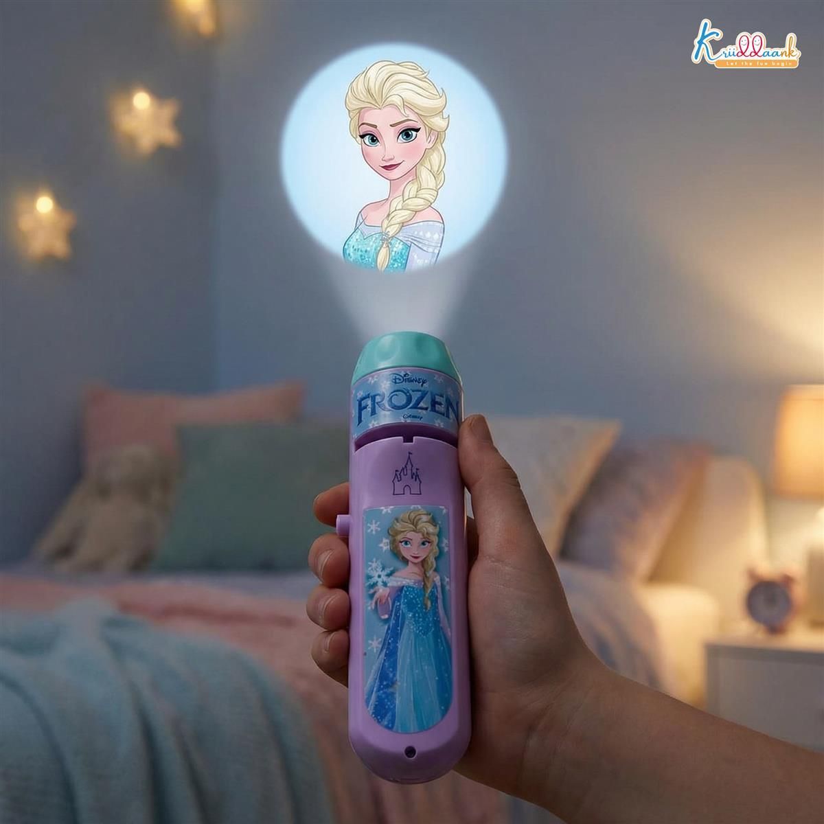 disney Frozen Handheld Projector Torch with 3 Character Slides-picture-26