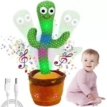 digimart Interactive Talking & Singing Dancing Cactus Plush Toy for Kids– Voice Recording-picture-26
