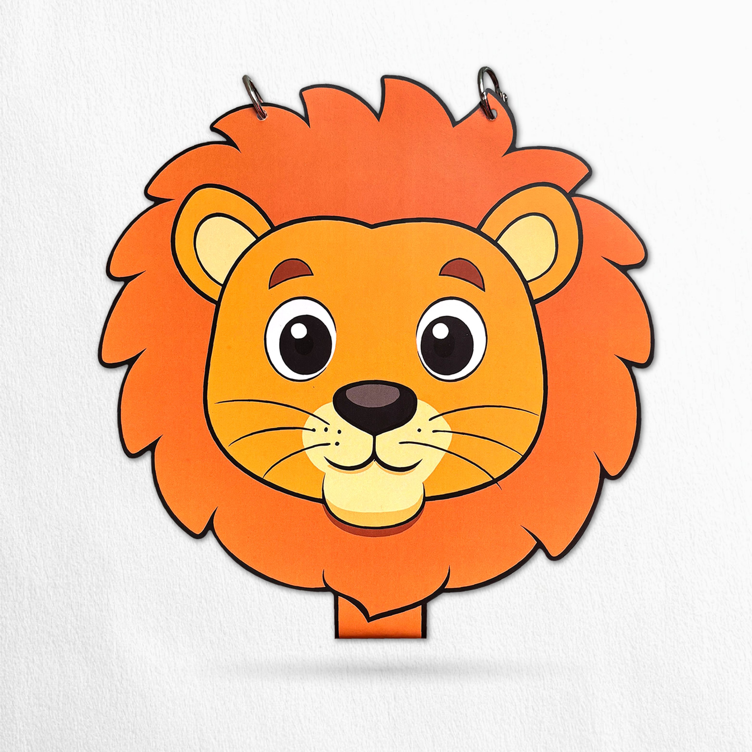 Lion Shape Learning Book for Kids | Early Learning Toy | 8 Inch-image-12