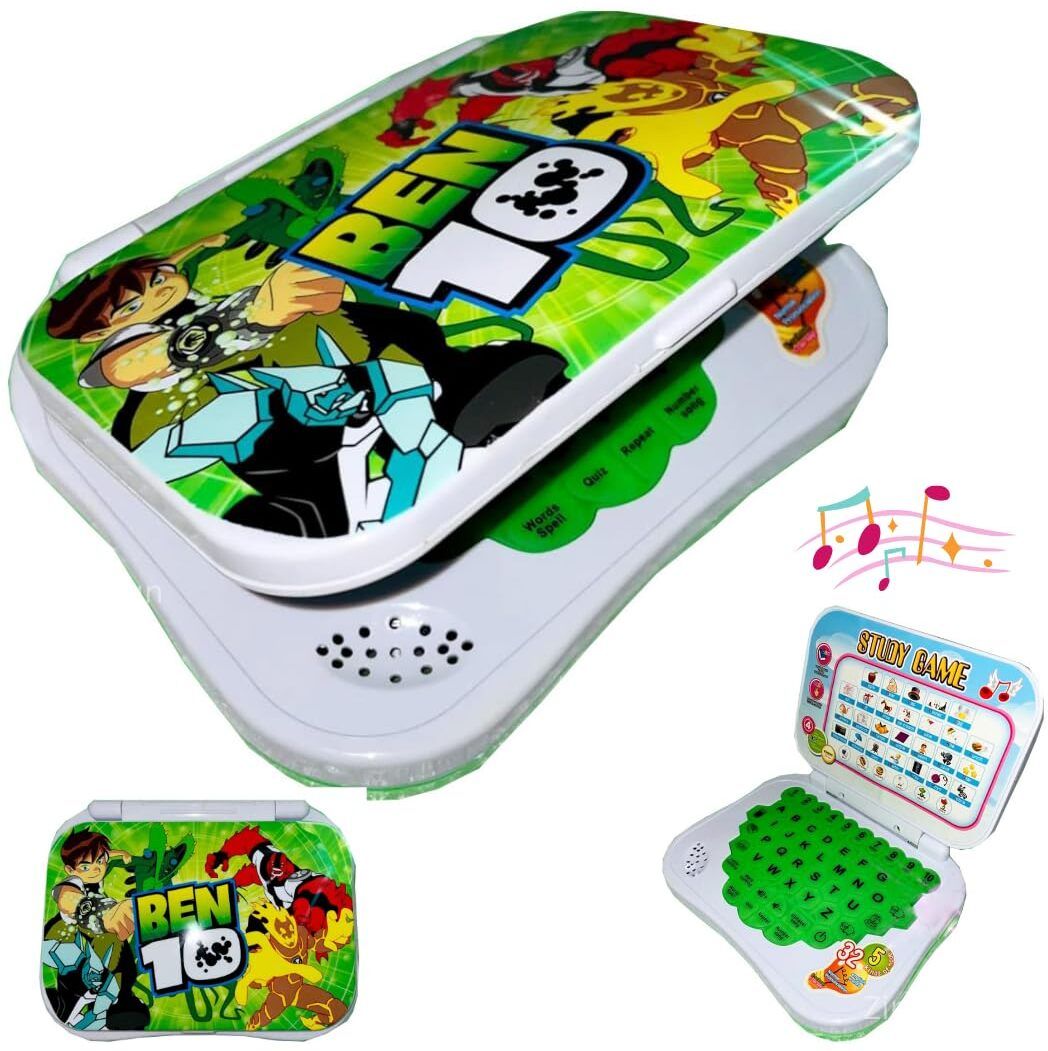Mini Learning Kids Laptop with LED Display-image-4
