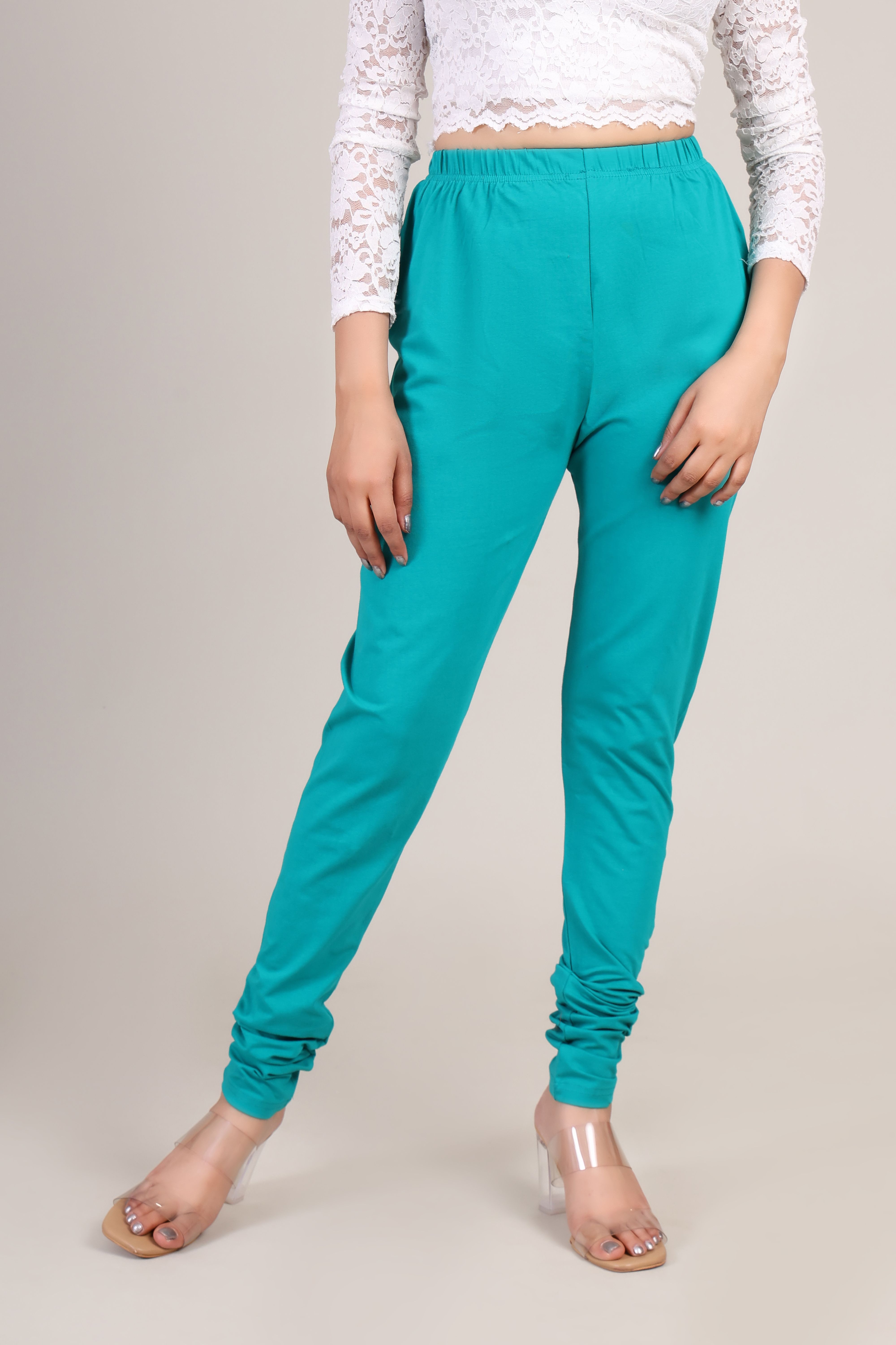 delis Lycra Women Churidar-picture-13