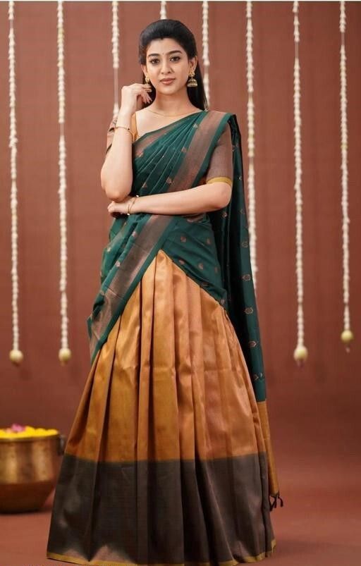 harshiv textile Self Design Semi Stitched Lehenga Choli-picture-23